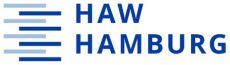 Blaues Logo HAW HAMBURG