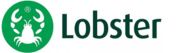 Grün-dunkelgrünes Partnerlogo von Lobster mit einem grünen Kreis und einem weißen Lobster darin