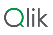 Grün-schwarzes Logo von Qlik