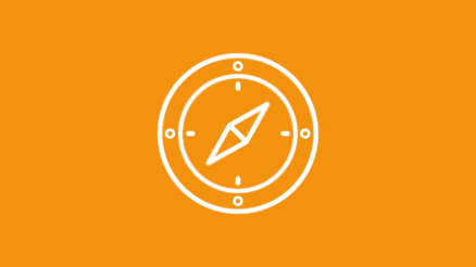 Kompass-Icon, das IT-Beratung und Planung widerspiegelt.