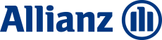 Dunkelblauer Schriftzug Allianz