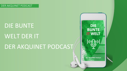 Die bunte Welt der AKQUINET in unserem IT-Podcast auf podigee.