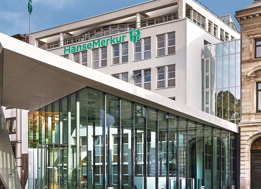 HanseMerkur Versicherungen, Hauptsitz Hamburg