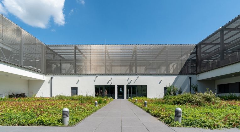 Außenansicht vom AKQUINET Rechenzentrum Hamburg-Alsterdorf.