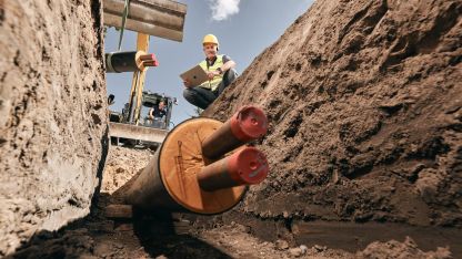 Reference photo - GP JOULE - A construction worker on a building site