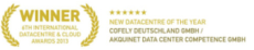Auszeichnung Data Center of the Year - AKQUINET