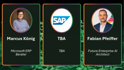 Bilder von AKQUINET, SAP und Microsoft Logos.