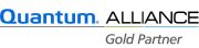 Blau-schwarz-grünes Partnerlogo von Quantum Alliance Gold Partner.