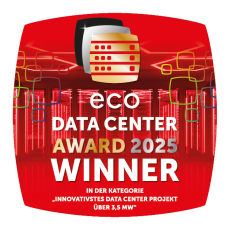 Auszeichnung eco Data Center Award 2025