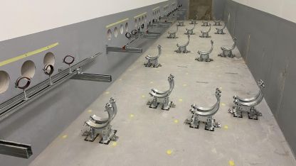 Rechenzentrum Victoria Park Hamburg Rahlstedt - Rohrnetzverlegung