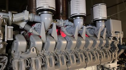 Netzersatzanlagen in Nahaufnahme