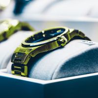 Golden luxury Watch