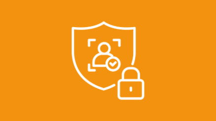 Icon mit Person und Schloss, das IAM widerspiegelt.