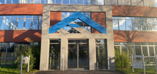 Eingang zu den AKQUINET Büros in Rees