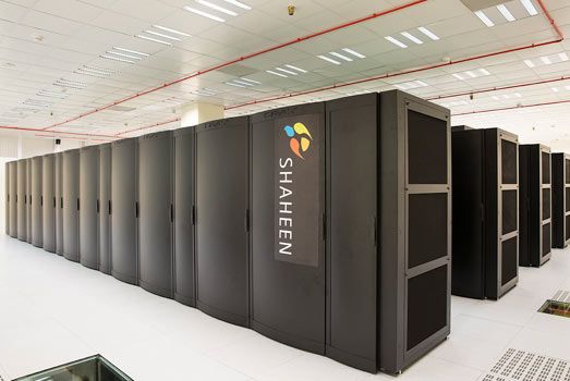 Nach dem Umbau belegte 'SHAHEEN 2' Platz 7 unter den schnellsten Supercomputern weltweit