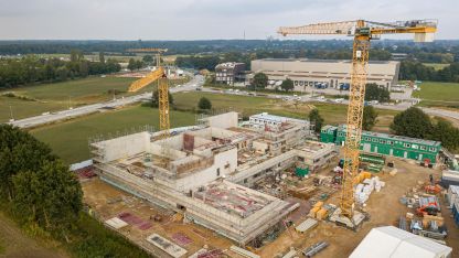 Rechenzentrum Victoria Park Hamburg Rahlstedt - Walk und Talk von der Baustelle Teil 2